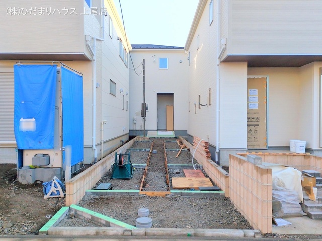 埼玉県さいたま市北区吉野町２丁目の新築戸建て外構写真 2025年11月25日撮影