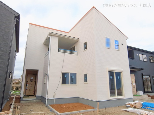 埼玉県さいたま市西区大字宝来の新築戸建て外構写真 2026年1月6日撮影