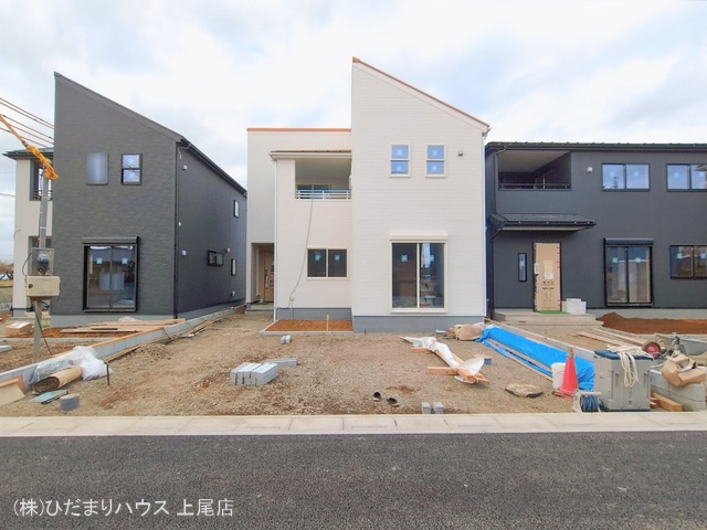 埼玉県さいたま市西区大字宝来の新築戸建て外構写真 2026年1月6日撮影