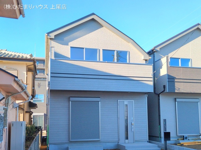 埼玉県上尾市大字久保の新築戸建て完成写真 2025年12月17日撮影