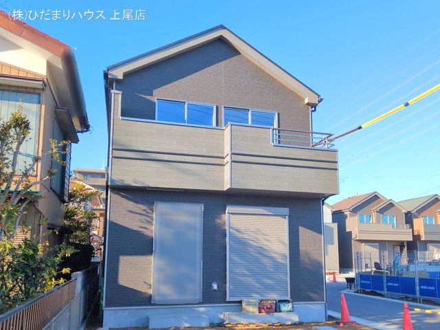 埼玉県上尾市大字久保の新築戸建て完成写真 2025年12月17日撮影