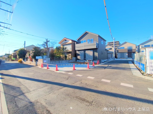 埼玉県上尾市大字久保の新築戸建て完成写真 2025年12月17日撮影