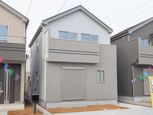 埼玉県上尾市大字久保の新築戸建て完成写真 2026年1月6日撮影