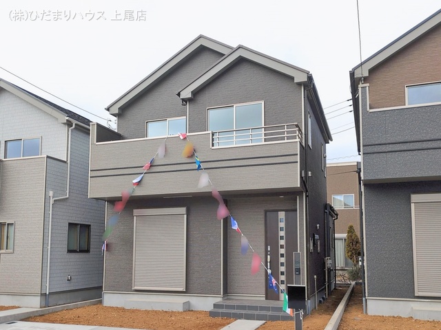 埼玉県上尾市大字久保の新築戸建て完成写真 2026年1月6日撮影