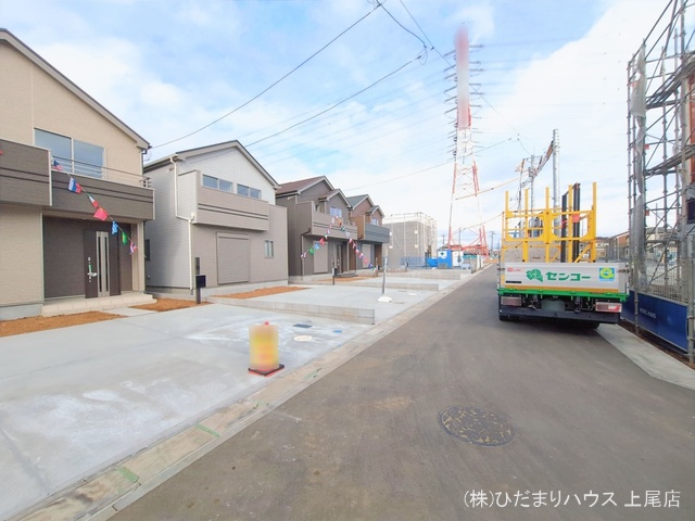 埼玉県上尾市大字久保の新築戸建て完成写真 2026年1月6日撮影