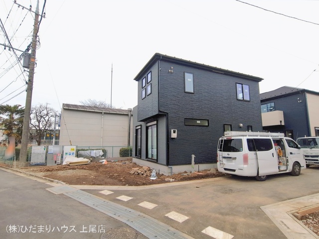 埼玉県上尾市大字原市の新築戸建て外構写真 2026年1月6日撮影
