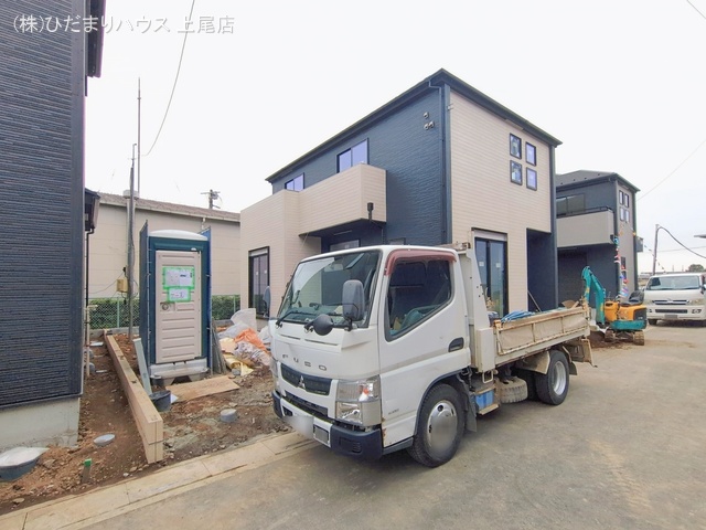 埼玉県上尾市大字原市の新築戸建て外構写真 2026年1月6日撮影