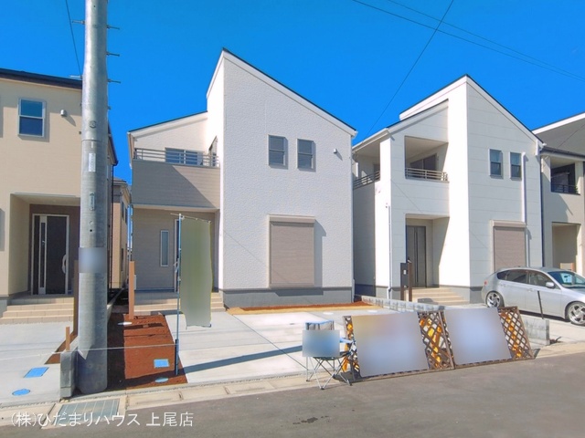 埼玉県上尾市大字小敷谷の新築戸建て完成写真 2026年4月1日撮影