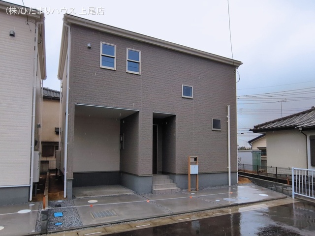 埼玉県上尾市大字小敷谷の新築戸建て完成写真 2026年3月2日撮影