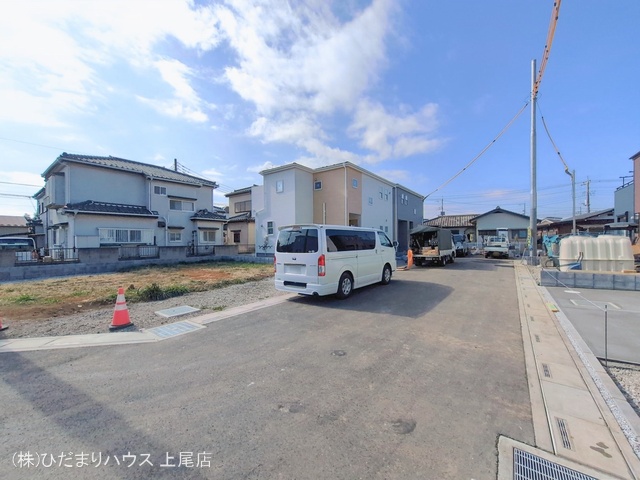 埼玉県上尾市大字小敷谷の新築戸建て外構写真 2026年2月17日撮影