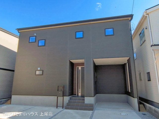 埼玉県上尾市大字小敷谷の新築戸建て完成写真 2026年4月1日撮影