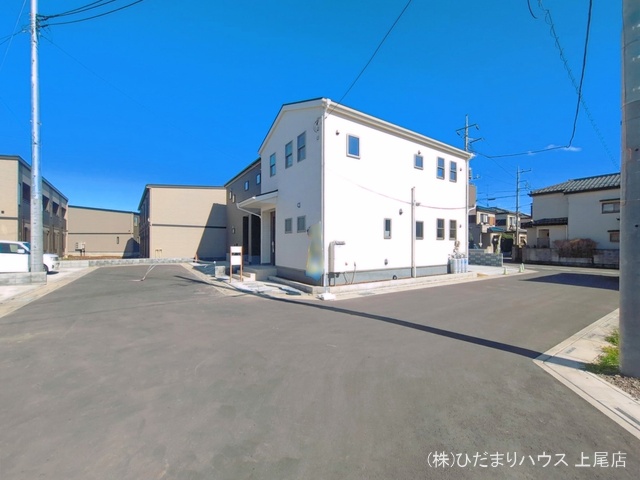 埼玉県上尾市大字小敷谷の新築戸建て完成写真 2026年4月1日撮影