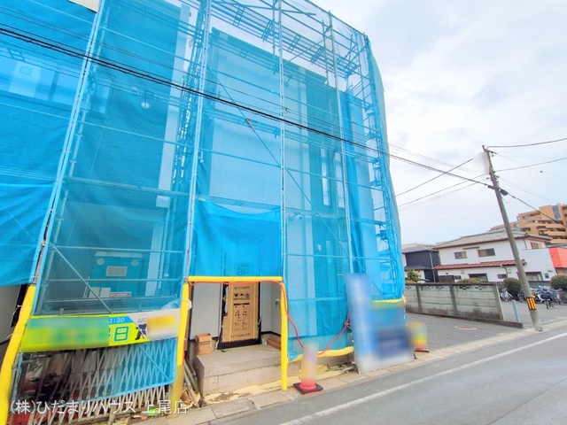 埼玉県さいたま市北区櫛引町２丁目の新築戸建てシート写真 2025年11月5日撮影