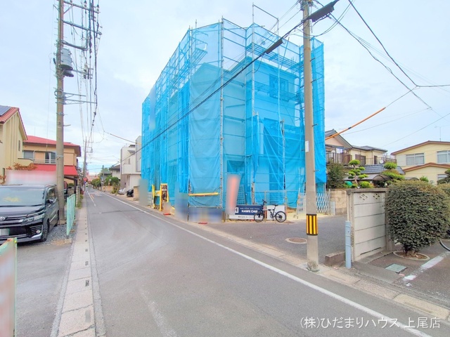 埼玉県さいたま市北区櫛引町２丁目の新築戸建てシート写真 2025年11月5日撮影