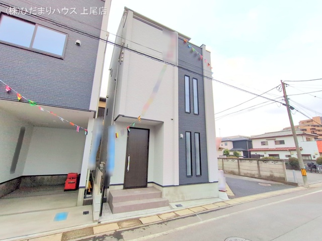 埼玉県さいたま市北区櫛引町２丁目の新築戸建て完成写真 2025年12月1日撮影