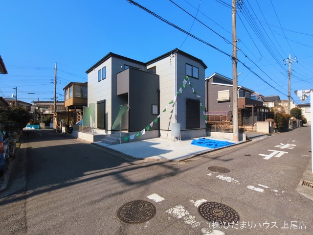 埼玉県上尾市小泉７丁目の新築戸建て完成写真 2026年3月16日撮影