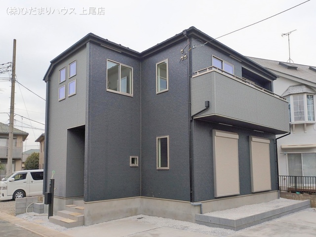 埼玉県上尾市小泉6丁目の新築戸建て完成写真 2026年2月23日撮影