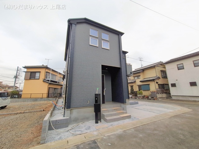 埼玉県上尾市小泉6丁目の新築戸建て完成写真 2026年2月23日撮影