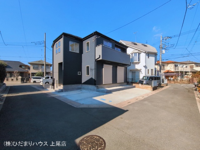 埼玉県上尾市小泉６丁目の新築戸建て完成写真 2026年3月16日撮影