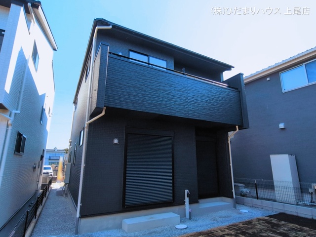 埼玉県上尾市大字原市の新築戸建て完成写真 2026年3月11日撮影