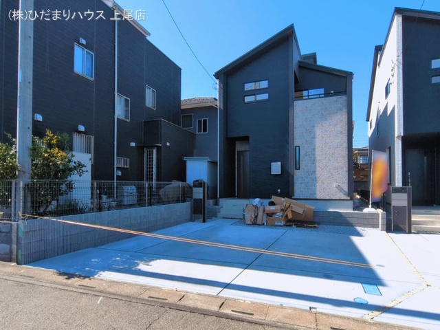 埼玉県上尾市大字原市の新築戸建て完成写真 2026年3月11日撮影