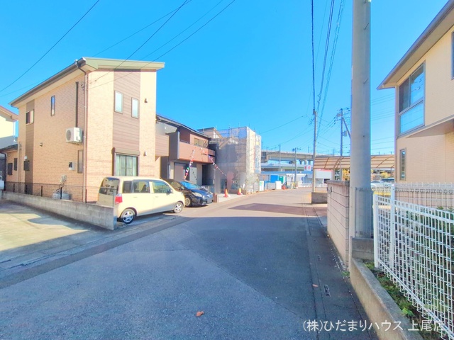 埼玉県上尾市原市北１丁目の新築戸建て完成写真 2025年11月27日撮影