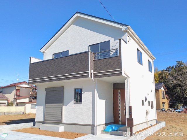 埼玉県上尾市二ツ宮の新築戸建て完成写真 2026年1月13日撮影