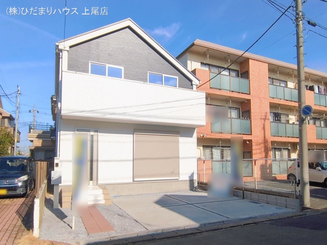 埼玉県上尾市浅間台3丁目の新築戸建て完成写真 2026年2月26日撮影
