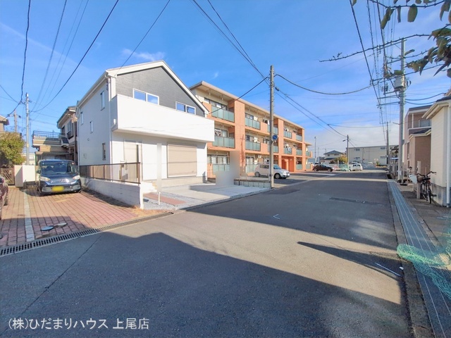 埼玉県上尾市浅間台3丁目の新築戸建て完成写真 2026年2月26日撮影