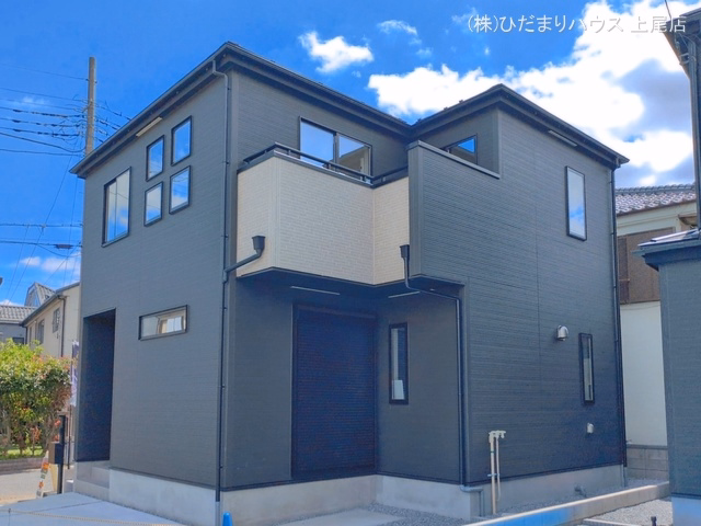 埼玉県上尾市大字上の新築戸建て完成写真 2026年5月27日撮影