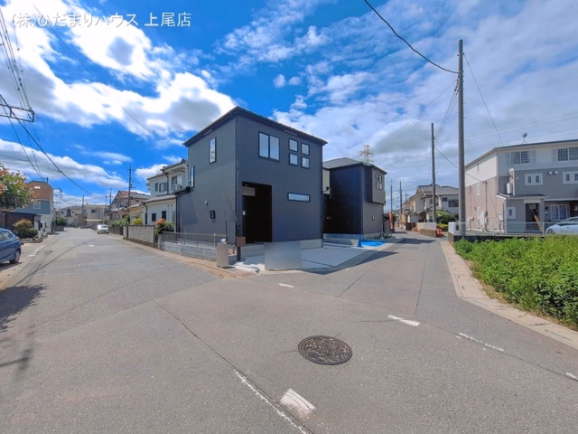 埼玉県上尾市大字上の新築戸建て完成写真 2026年5月27日撮影