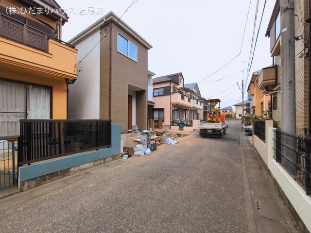 埼玉県上尾市浅間台２丁目の新築戸建て外構写真 2026年3月1日撮影