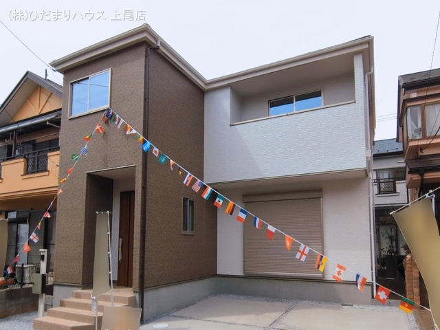 埼玉県上尾市浅間台２丁目の新築戸建て完成写真 2026年3月17日撮影