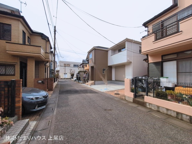埼玉県上尾市浅間台２丁目の新築戸建て完成写真 2026年3月17日撮影