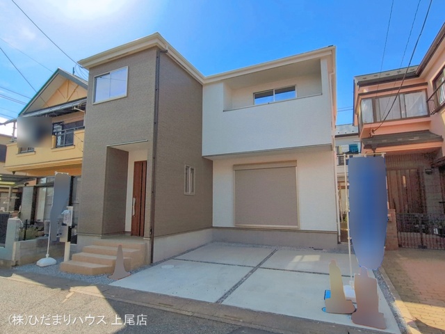 埼玉県上尾市浅間台２丁目の新築戸建て完成写真 2026年5月18日撮影