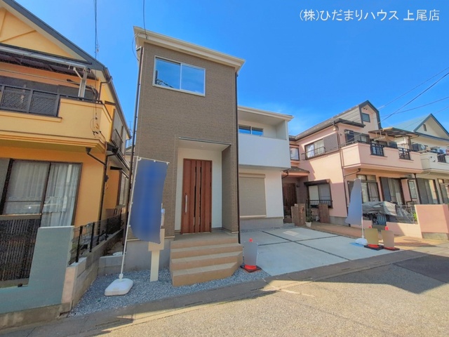 埼玉県上尾市浅間台２丁目の新築戸建て完成写真 2026年5月18日撮影