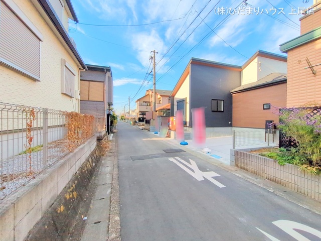 埼玉県上尾市大字原市の新築戸建て完成写真 2025年12月7日撮影