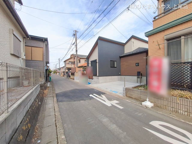 埼玉県上尾市大字原市の新築戸建て完成写真 2026年2月26日撮影