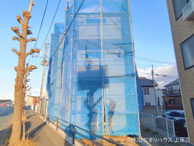 埼玉県さいたま市北区奈良町の新築戸建てシート写真 2026年1月7日撮影