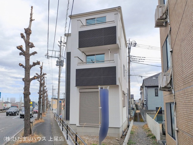 埼玉県さいたま市北区奈良町の新築戸建て外構写真 2026年2月11日撮影