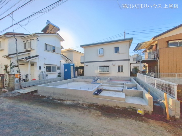 埼玉県さいたま市北区日進町１丁目の新築戸建て基礎写真 2026年1月12日撮影