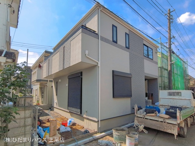 埼玉県さいたま市北区日進町１丁目の新築戸建て外構写真 2026年4月19日撮影