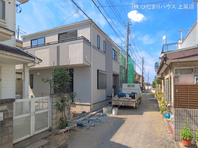 埼玉県さいたま市北区日進町１丁目の新築戸建て外構写真 2026年4月19日撮影