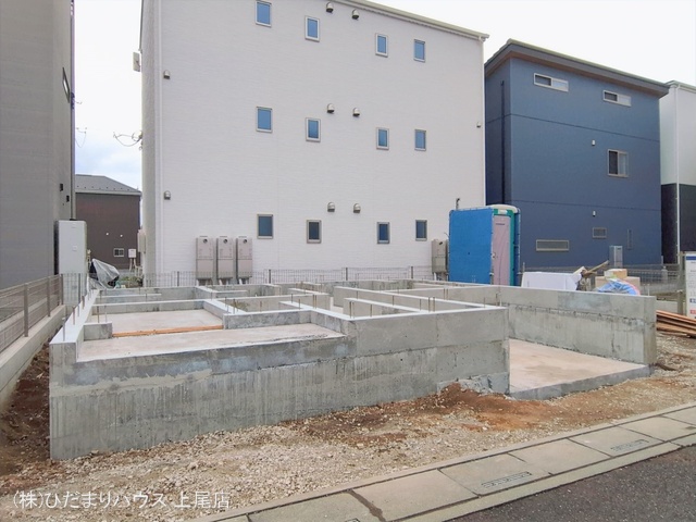 埼玉県さいたま市西区大字指扇の新築戸建て基礎写真 2026年2月16日撮影