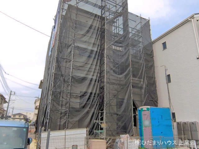 埼玉県さいたま市西区大字指扇の新築戸建てシート写真 2026年4月6日撮影