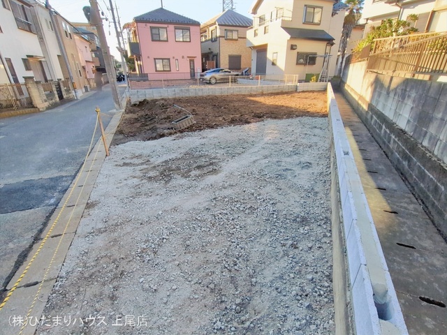 埼玉県さいたま市北区日進町２丁目の新築戸建て更地・土地写真 2026年1月12日撮影