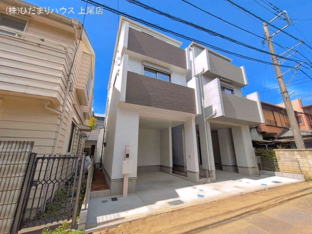 埼玉県上尾市谷津1丁目の新築戸建て完成写真 2026年4月20日撮影
