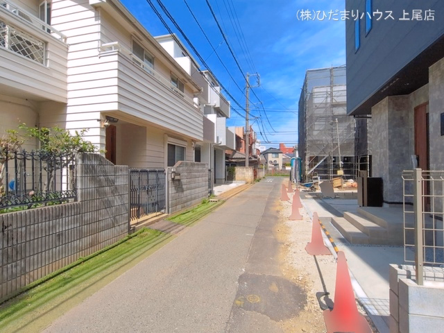 埼玉県上尾市谷津1丁目の新築戸建て完成写真 2026年4月20日撮影