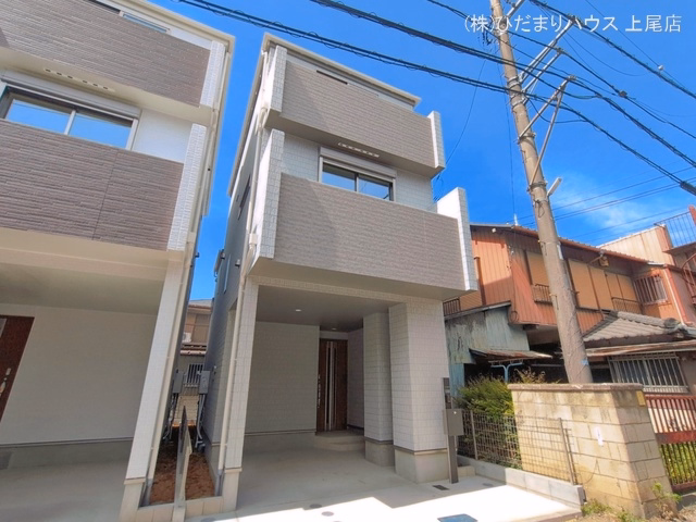 埼玉県上尾市谷津１丁目の新築戸建て完成写真 2026年4月20日撮影