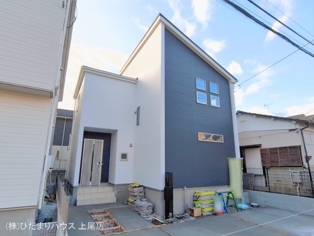 埼玉県さいたま市北区吉野町１丁目の新築戸建て外構写真 2026年2月11日撮影